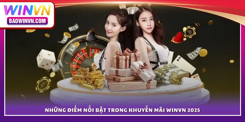 Những điểm nổi bật trong khuyến mãi WINVN 2025