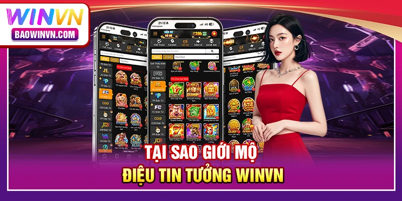 Tại sao giới mộ điệu tin tưởng WINVN